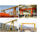 Best China manufacture 10t box type electric hoist single girder gantry crane MH model